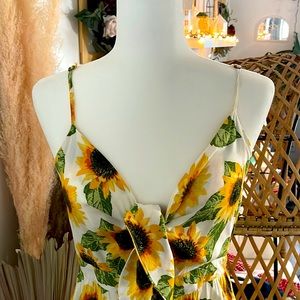 Mini Chica Sunflower Dress